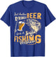 Just Another Beer Drinker With A Fishing Problem T-Shirt - T-Shirt | Royal