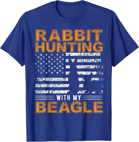 Rabbit Hunting Dog - Beagle Hunter Hunting Dog Beagles Men Women T-Shirt - T-Shirt | Royal