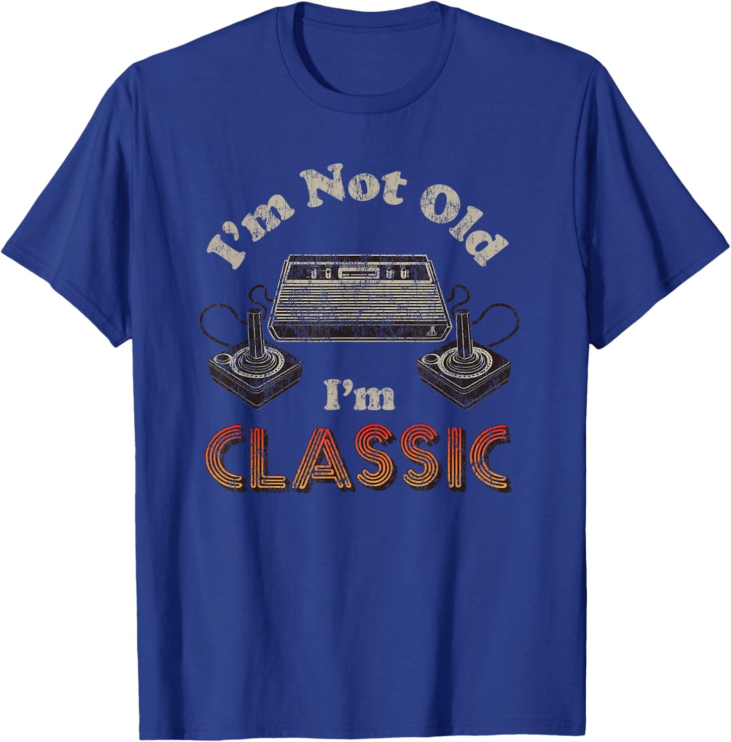 ATARI I'm Not Old I'm Classic Retro Gaming T-Shirt - T-Shirt | Royal