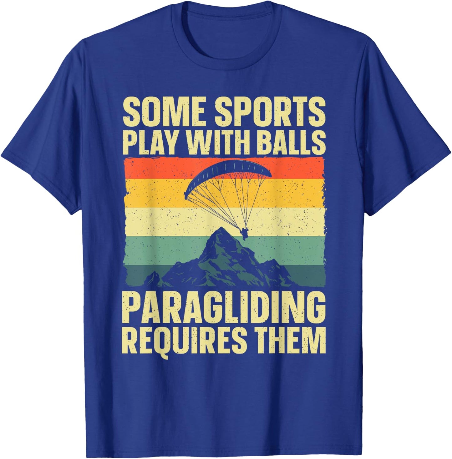 Funny Paragliding Design Women Paraglide Paraglider T-Shirt - T-Shirt | Royal