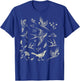 Vintage Bird Lover Birding Bird Watching Birder Bird Watcher T-Shirt - T-Shirt | Royal