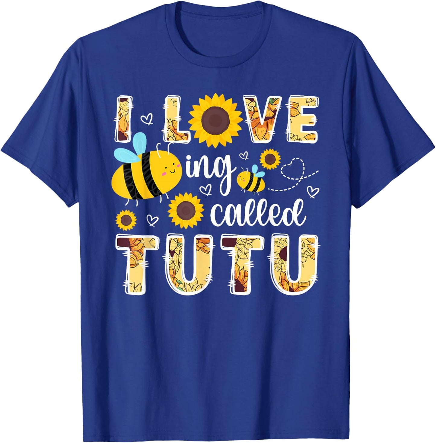 Love Being Called Tutu Grandma Tutu Grandmother T-Shirt - T-Shirt | Royal