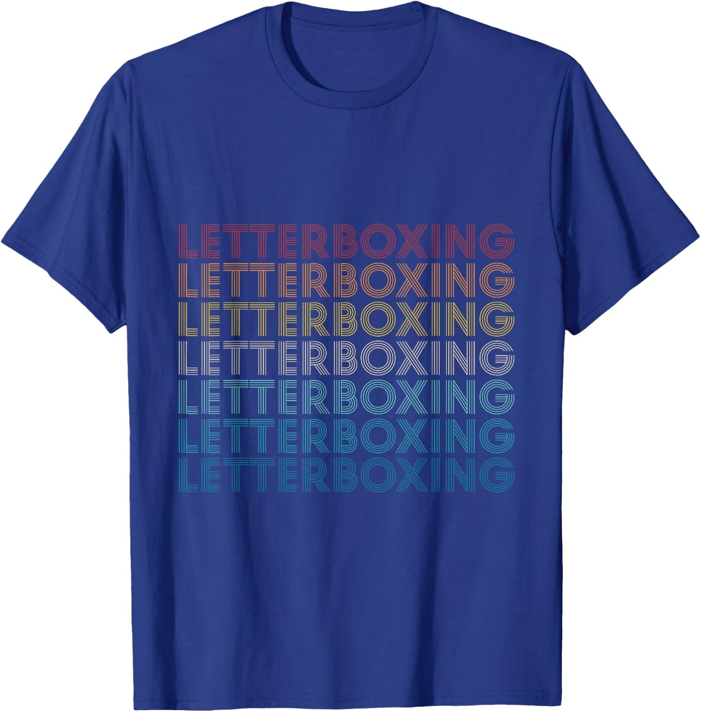 Letterboxing | Letterboxing T-Shirt - T-Shirt | Royal