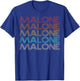 Retro Vintage Malone T-Shirt - T-Shirt | Royal