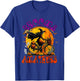Brooms Are For Amateurs Halloween Witch Riding Bicycle T-Shirt - T-Shirt | Royal