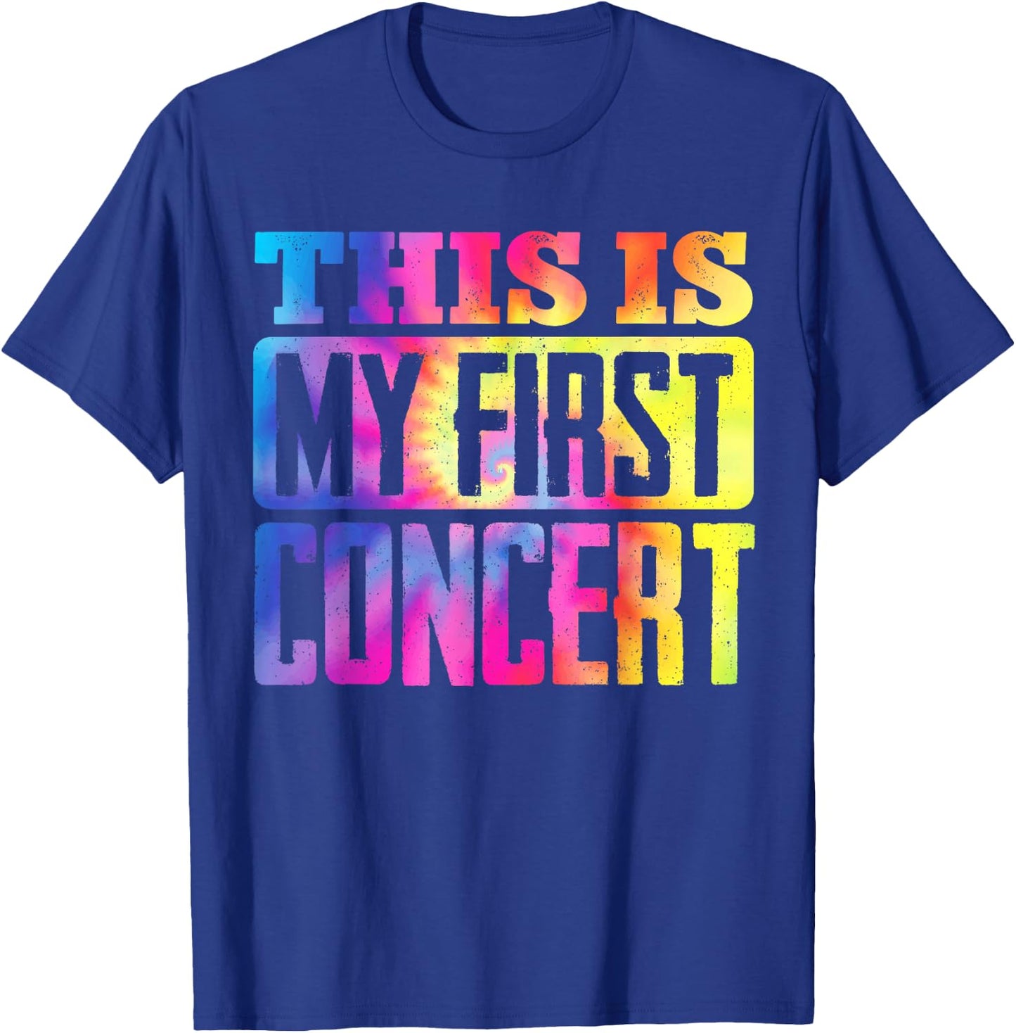 This is My First Concert T-Shirt - T-Shirt | Royal