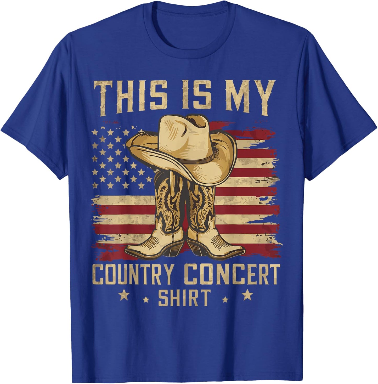 This is My Country Concert T-Shirt - T-Shirt | Royal
