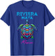 Riviera Maya Mexico Tribal Beach Sea Turtle T-Shirt - T-Shirt | Royal