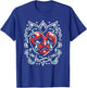 Crying Heart Traditional Tattoo Artist Heart Tattoos T-Shirt - T-Shirt | Royal