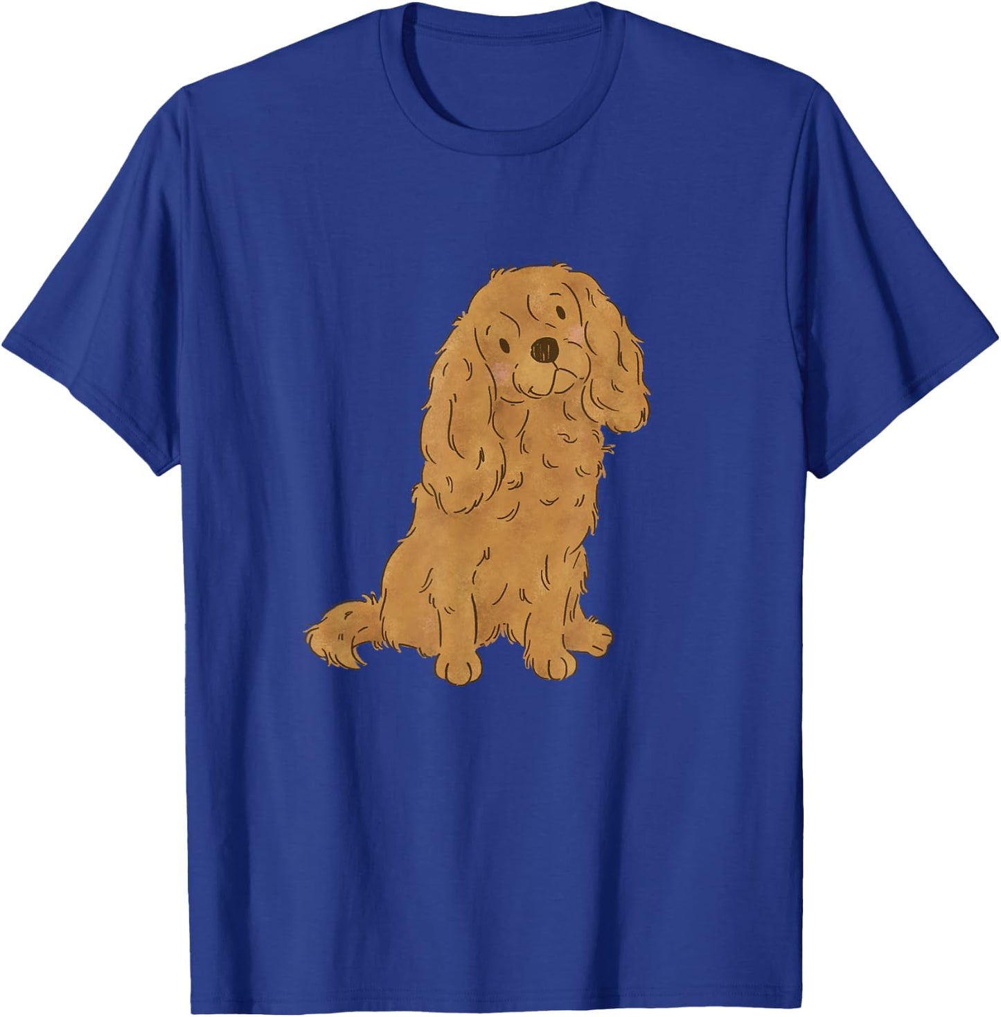 Ruby Cavalier King Charles Spaniel Cavie Mom T-Shirt - T-Shirt | Royal