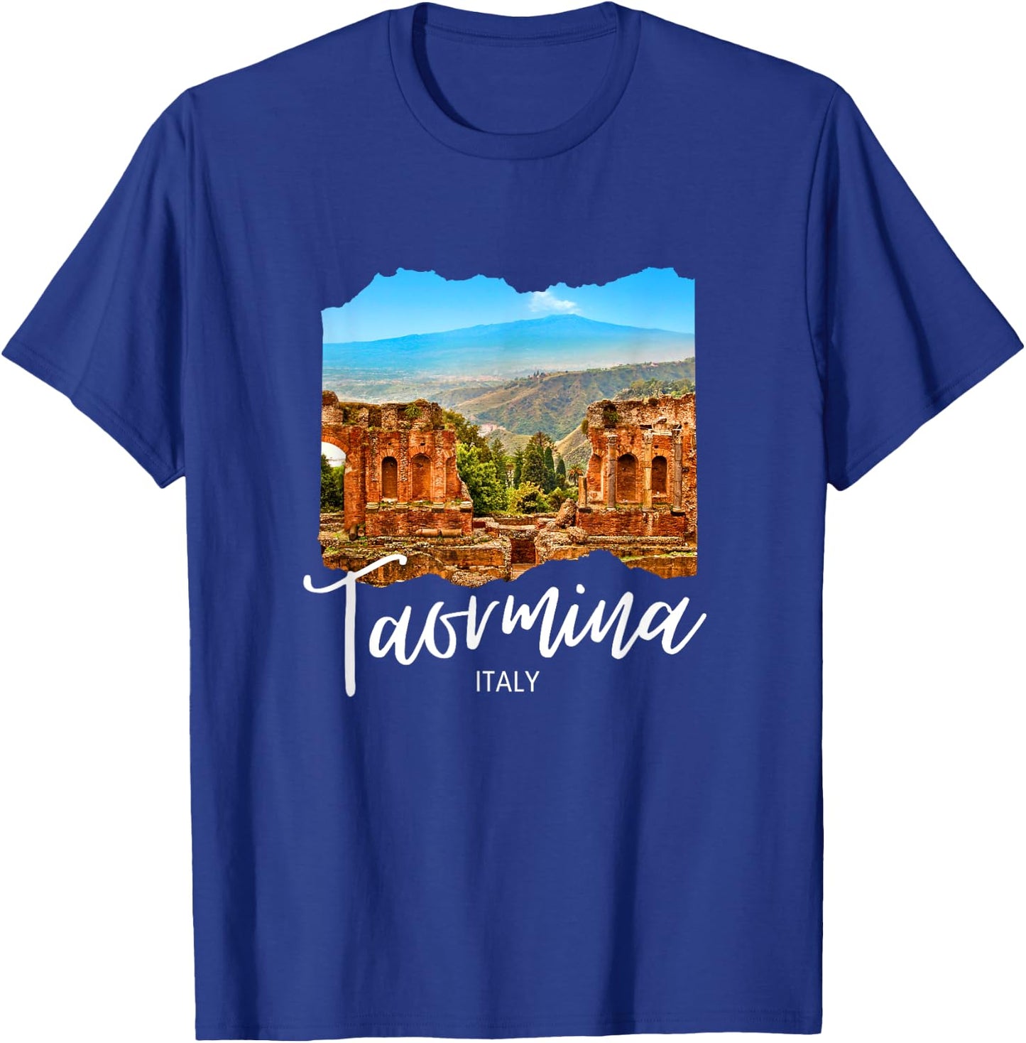 Italy Taormina Sicily Souvenir / Taormina T-Shirt - T-Shirt | Royal