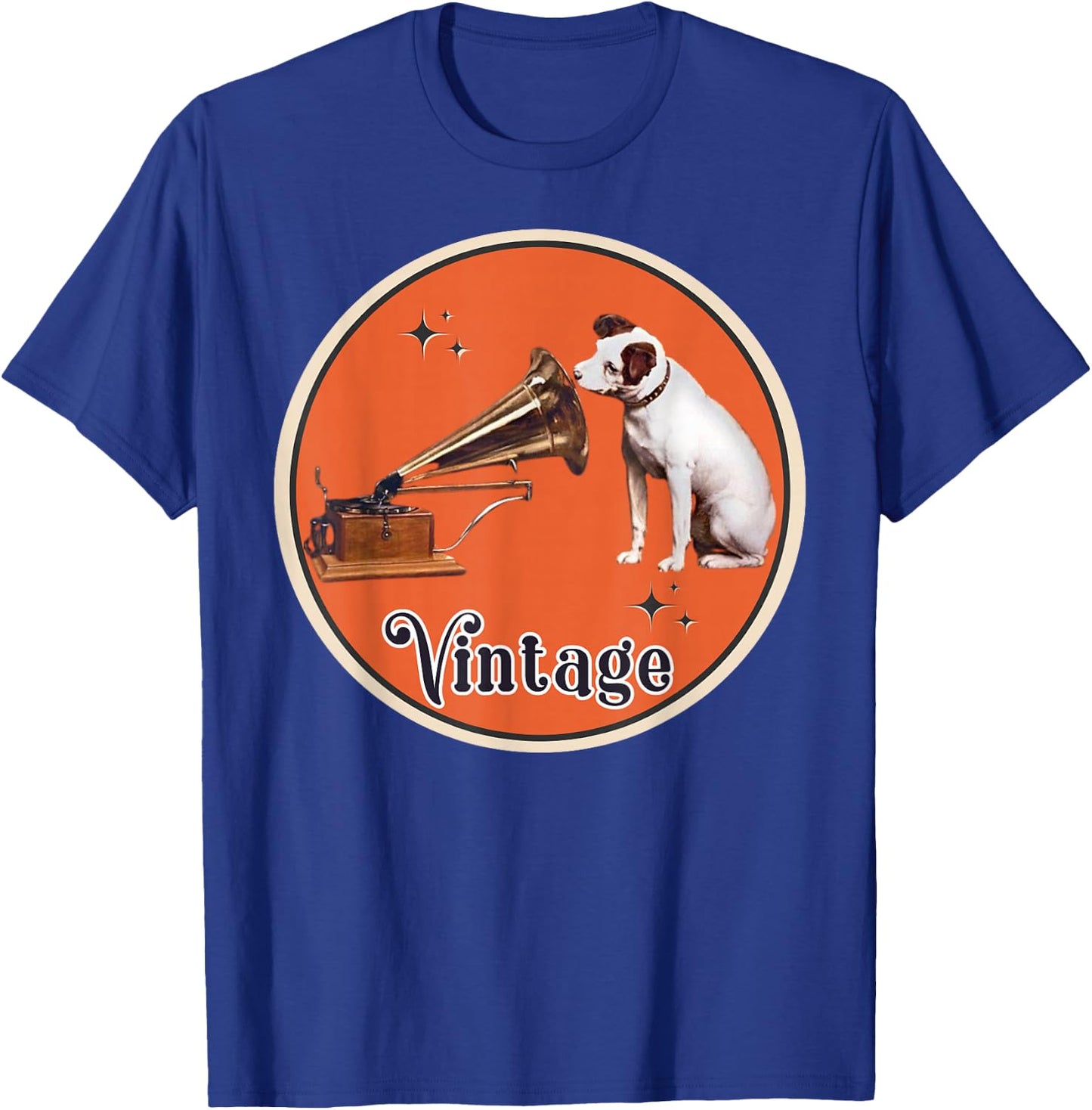 His Master's Voice RCA Victor Nipper Dog T-Shirt - T-Shirt | Royal