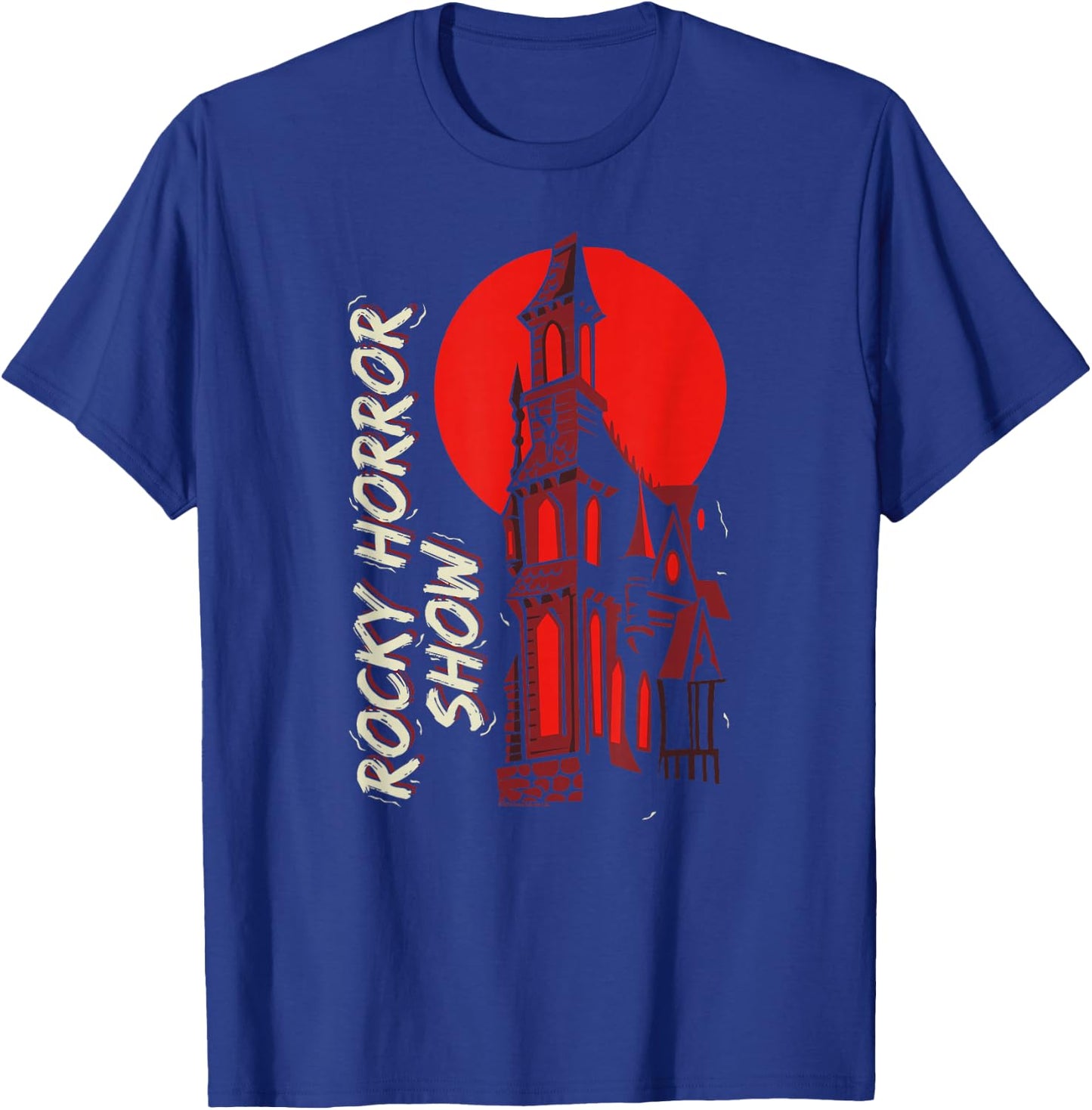 Rocky Horror Show Castle Silhouette T-Shirt - T-Shirt | Royal