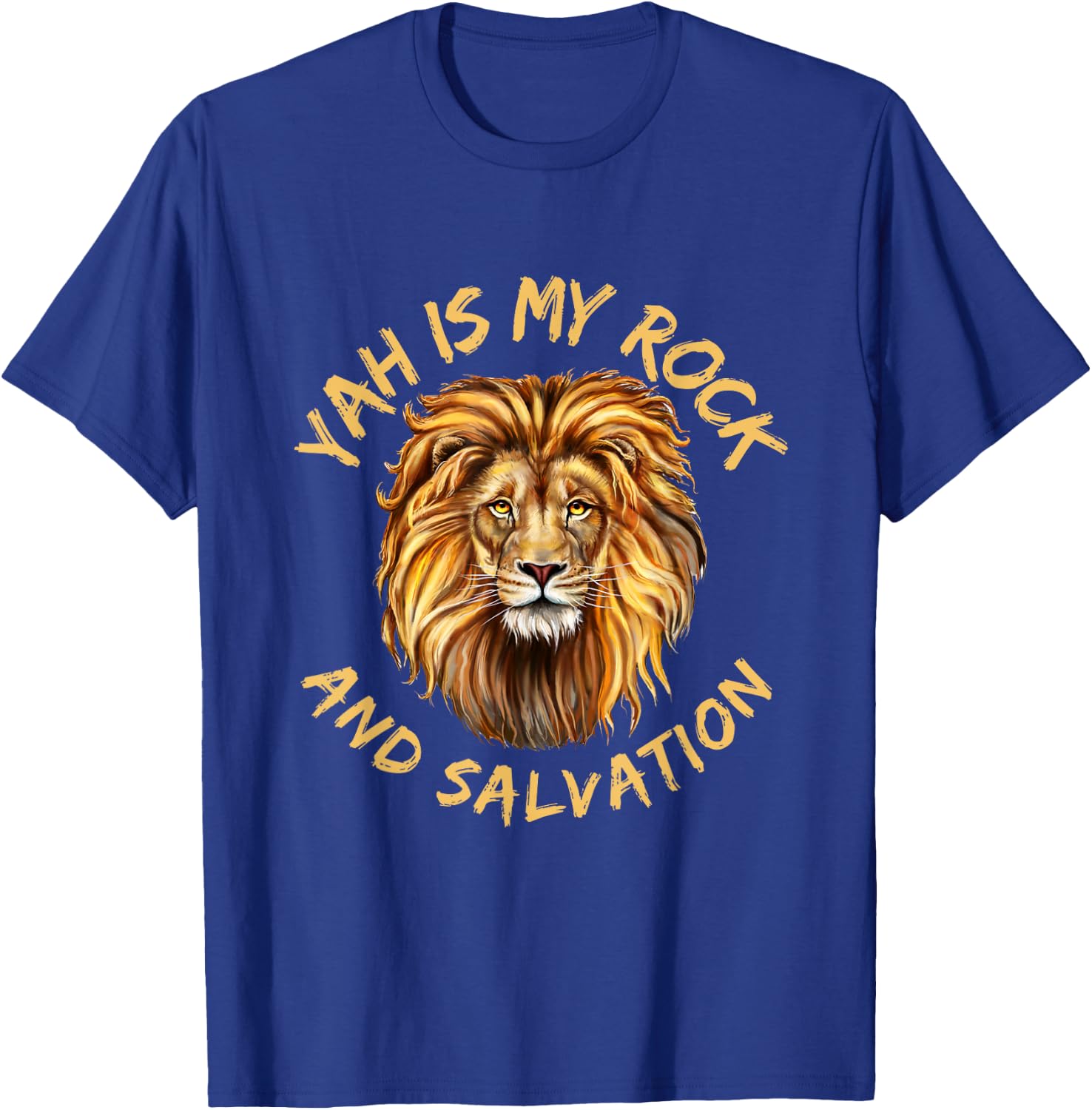Yah Is My Rock And Salvation Hebrew Israelite T-Shirt - T-Shirt | Royal