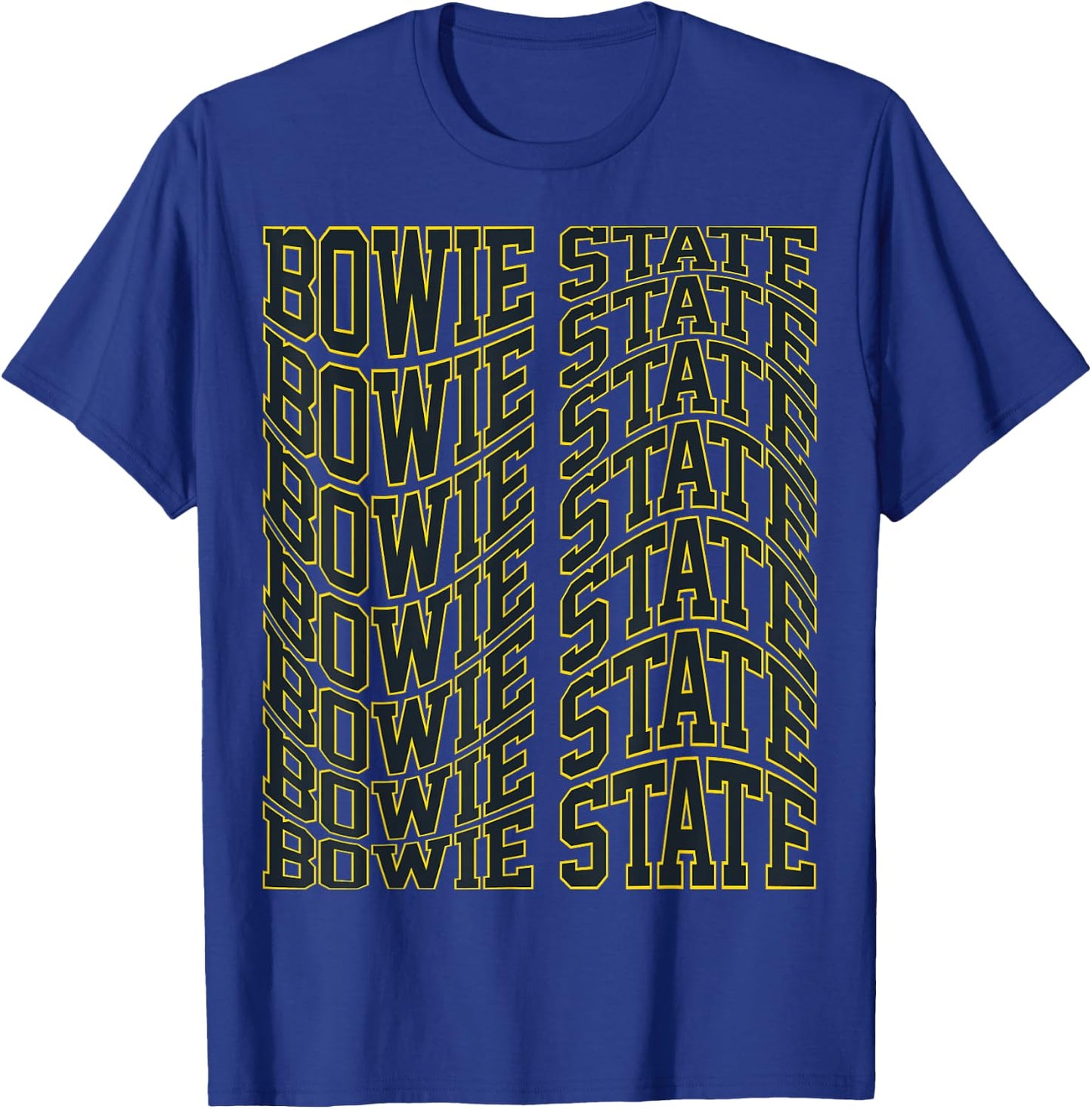 Vintage Bowie Retro State Vintage Study Era T-Shirt - T-Shirt | Royal
