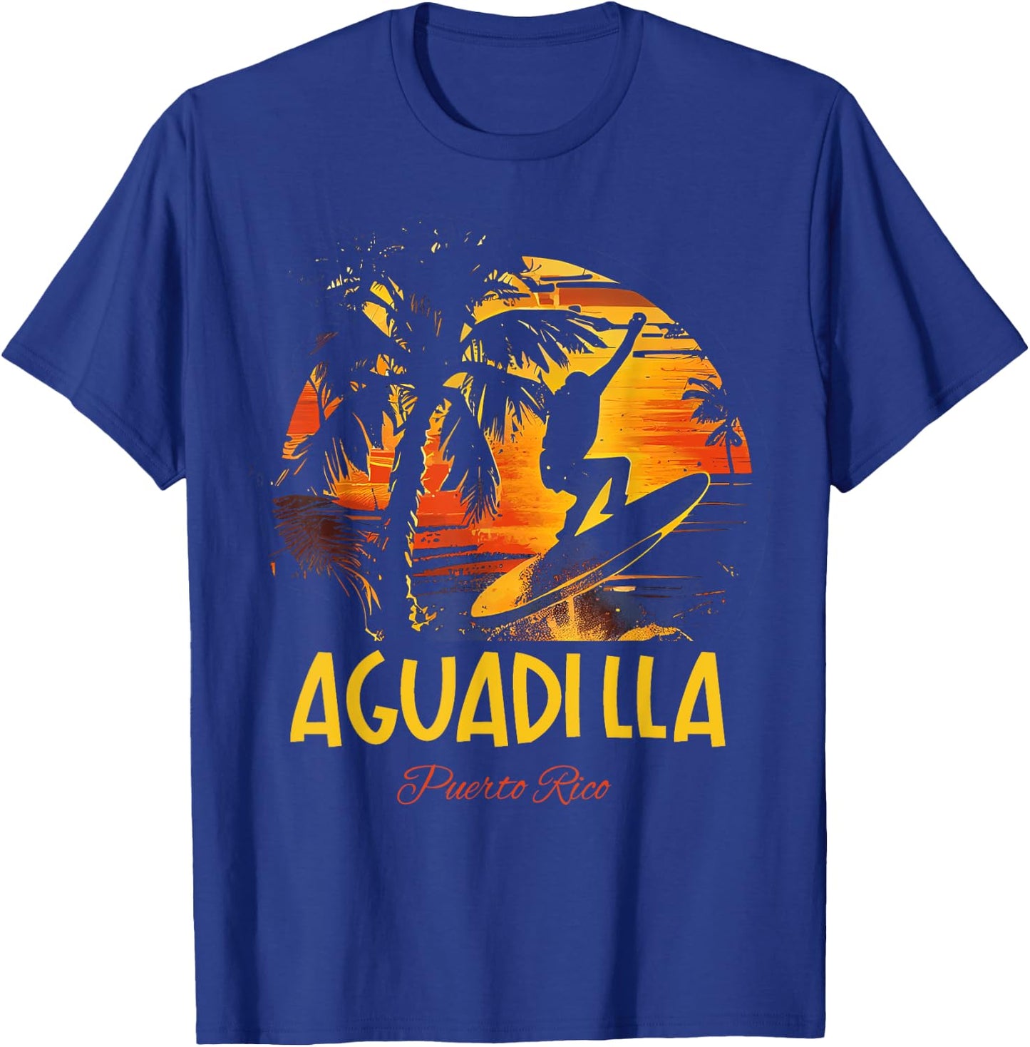 Aguadilla Puerto Rico T-Shirt - T-Shirt | Royal