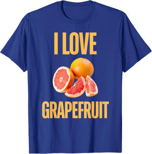 I Love Grapefruit T-Shirt - T-Shirt | Royal