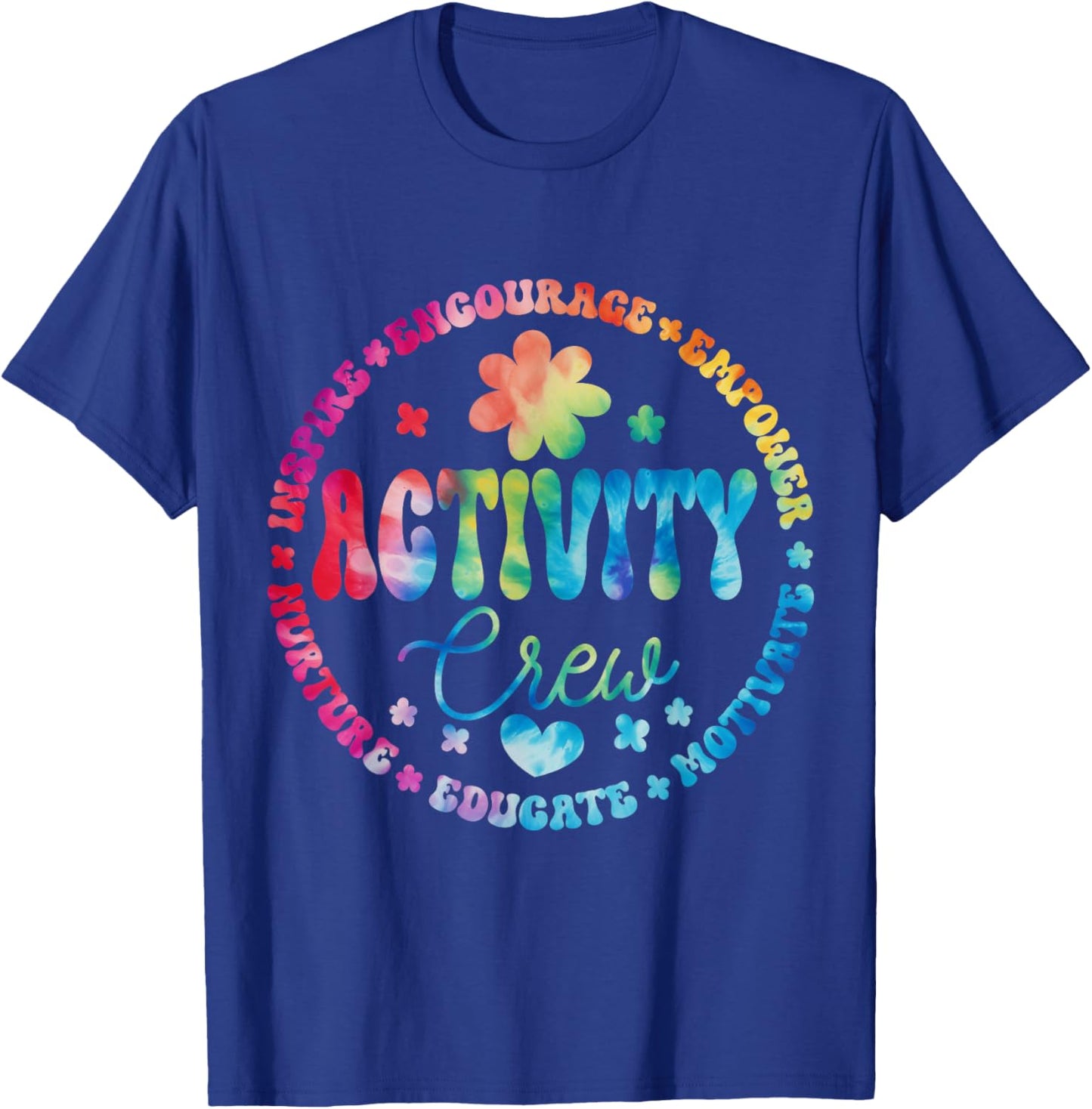 Activity Crew Director Assistant Team Professionals Week , Small, Black T-Shirt - T-Shirt | Royal
