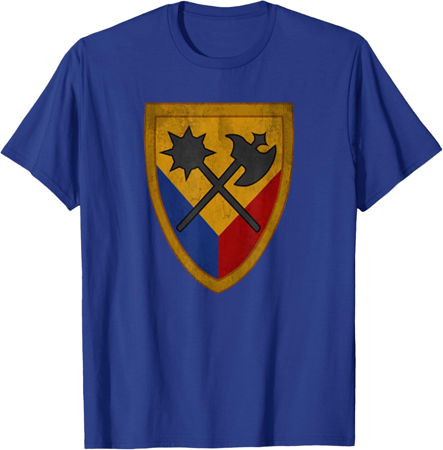 194th Armored Brigade Armor Cavalry Military Veteran Papa T-Shirt - T-Shirt | Royal