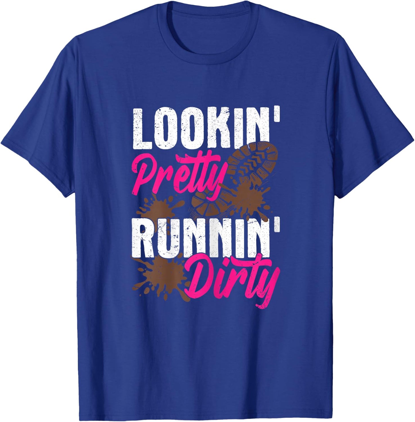 Mud girl run T-Shirt - T-Shirt | Royal