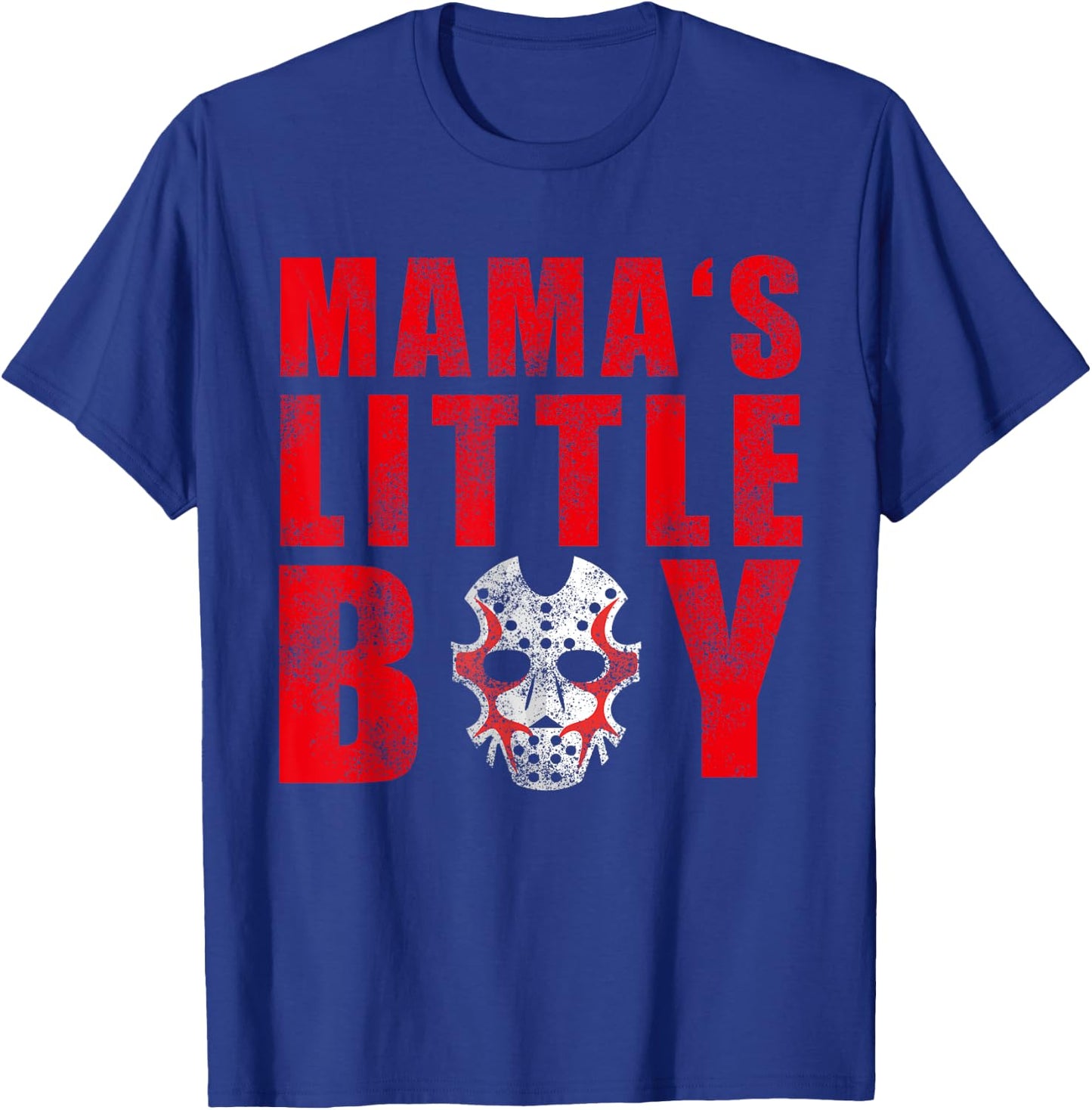Mama's Little Boy Halloween Costume Horror Friday Movie T-Shirt - T-Shirt | Royal
