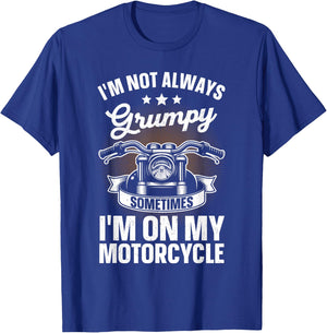Motorcycle Rider Art Women Dad Motorcycle Bike Lover T-Shirt - T-Shirt | Royal