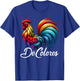 DeColores Cursillo Rainbow Rooster Catholic T-Shirt - T-Shirt | Royal