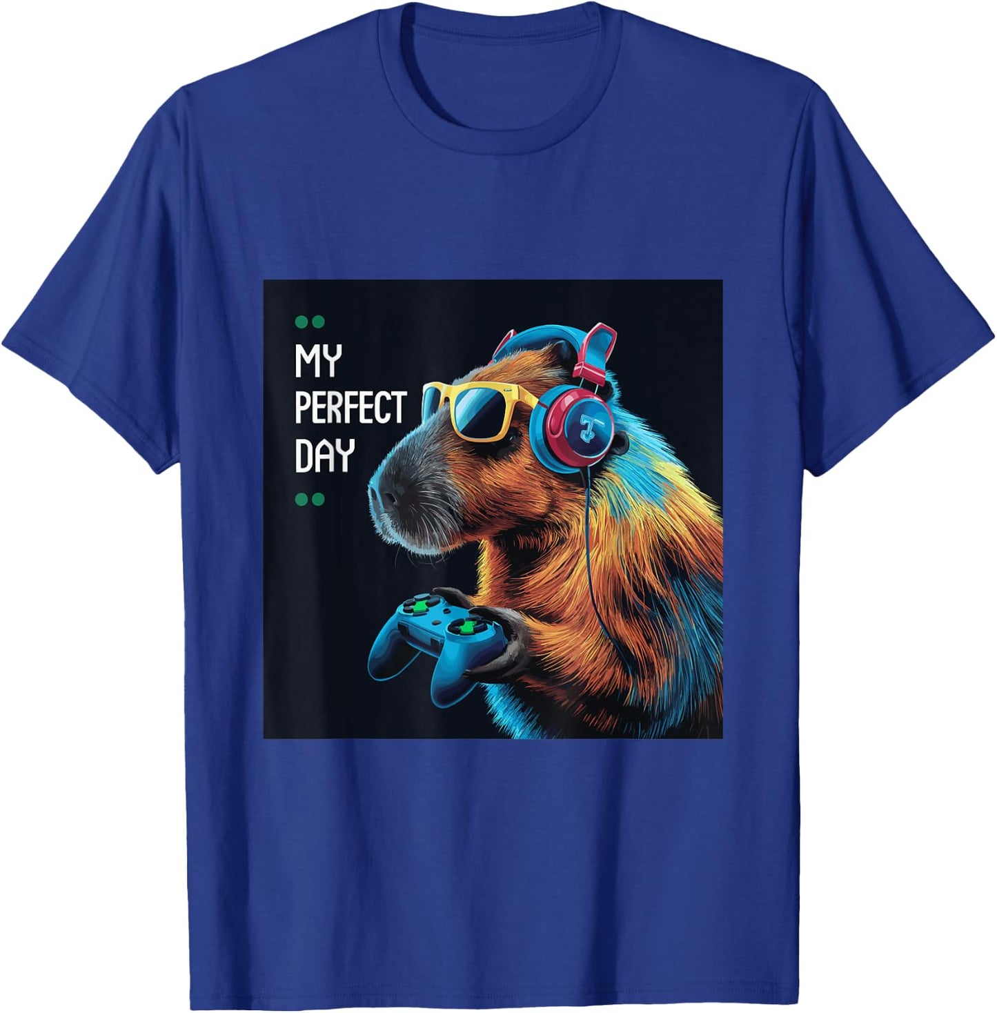 Capybara Stuff Girls Boy Capybara Costume Outfit Cappy Barra T-Shirt - T-Shirt | Royal
