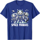 Space Pandas Panda Bear Astronaut Lover T-Shirt - T-Shirt | Royal