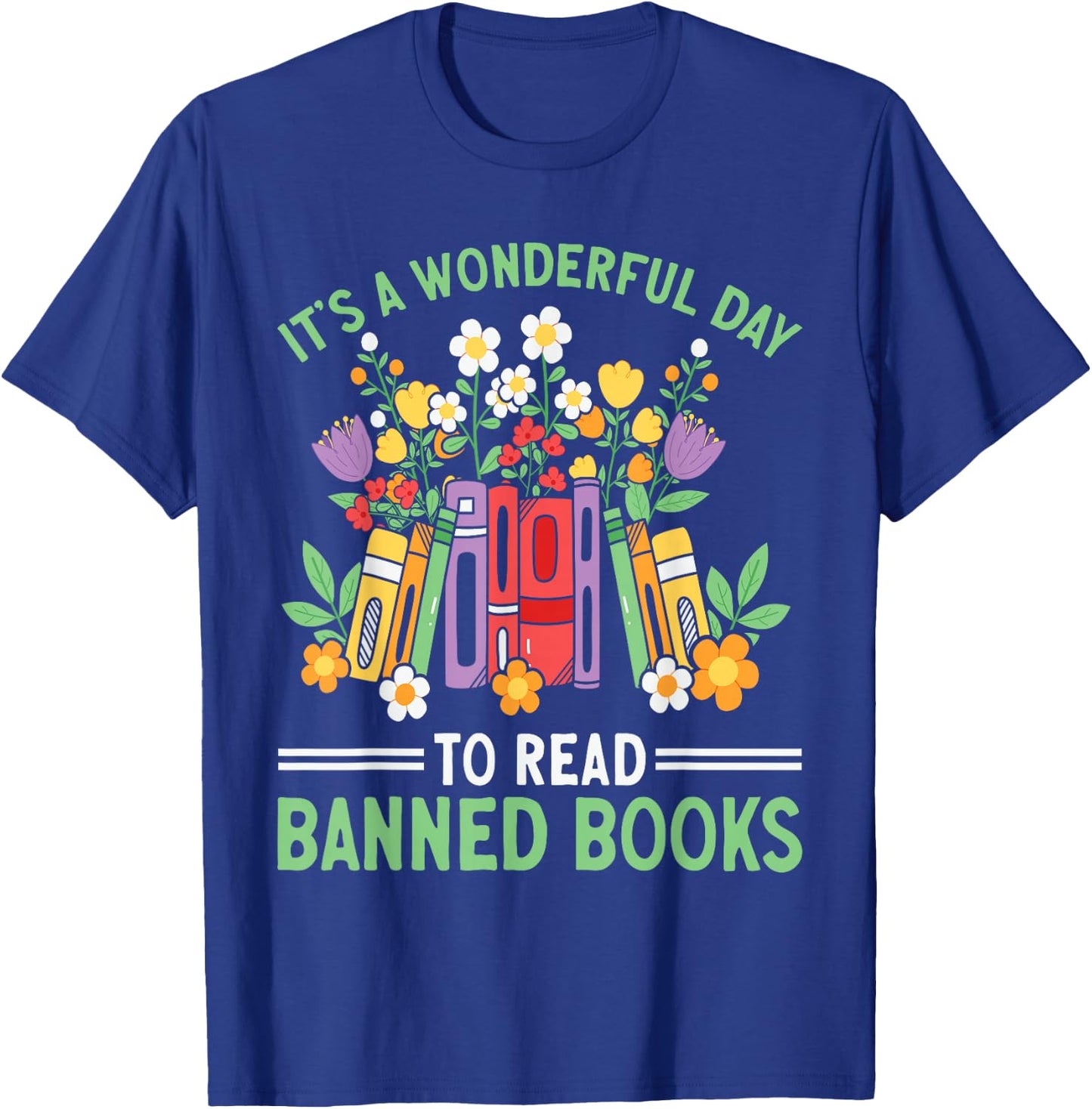 Banned Books Week Librarian Reading T-Shirt - T-Shirt | Royal