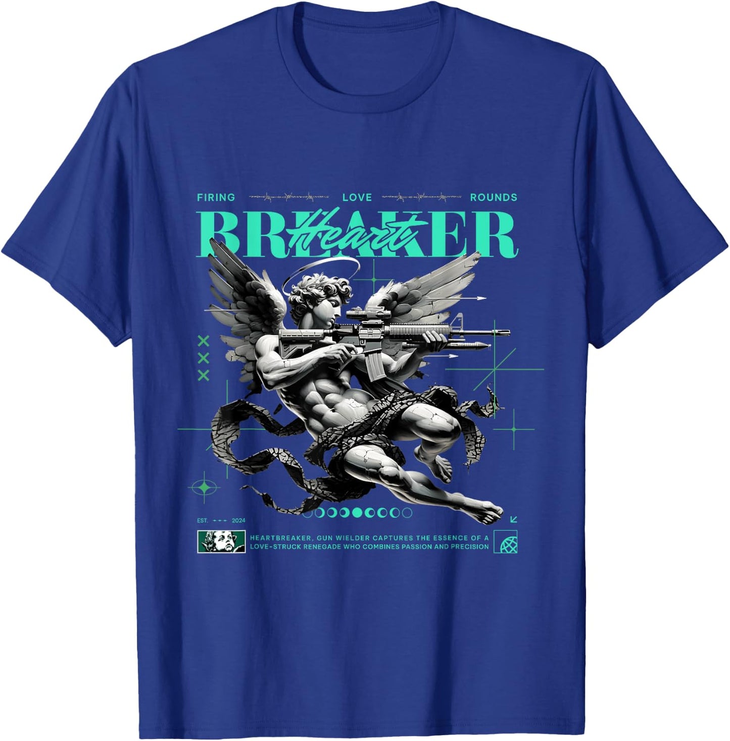 Heart Breaker Black Green Glow 3s Matching Women T-Shirt - T-Shirt | Royal