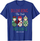 Christmas Labor And Delivery Nurse Mother Baby Nurse Xmas T-Shirt - T-Shirt | Royal