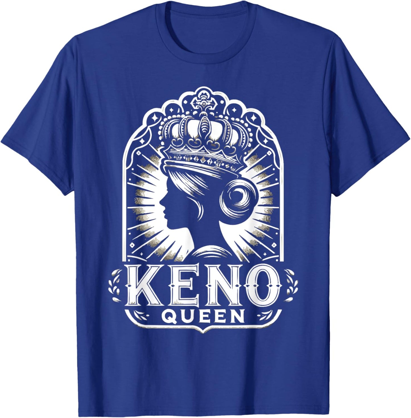 Playing Keno Numbers Casino Keno Player T-Shirt - T-Shirt | Royal