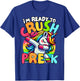 I'm Ready To Crush Pre-K Unicorn First Day of Preschool Kids T-Shirt - T-Shirt | Royal