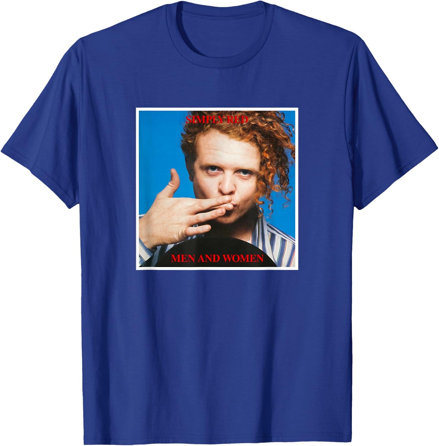 Simply Red "Men and Women" T-Shirt - T-Shirt | Royal