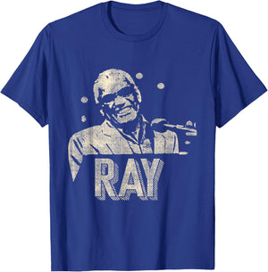Ray Charles - Ray One Color T-Shirt - T-Shirt | Royal