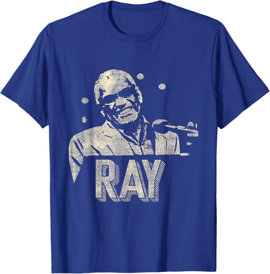 Ray Charles - Ray One Color T-Shirt - T-Shirt | Royal