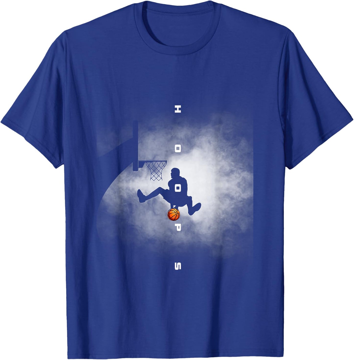 Hoops Basketball Apparel - Basketball T-Shirt - T-Shirt | Royal