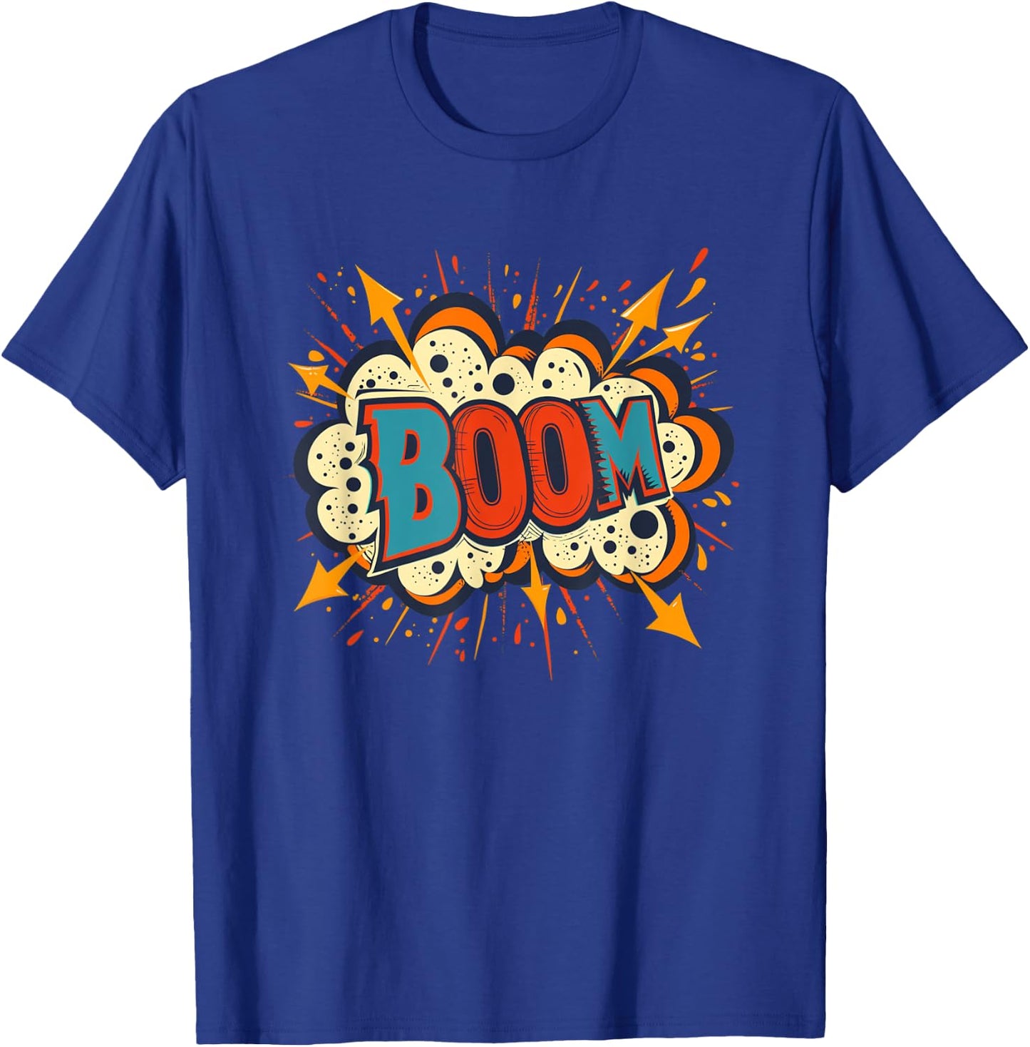Funny Boom Speech T-Shirt - T-Shirt | Royal