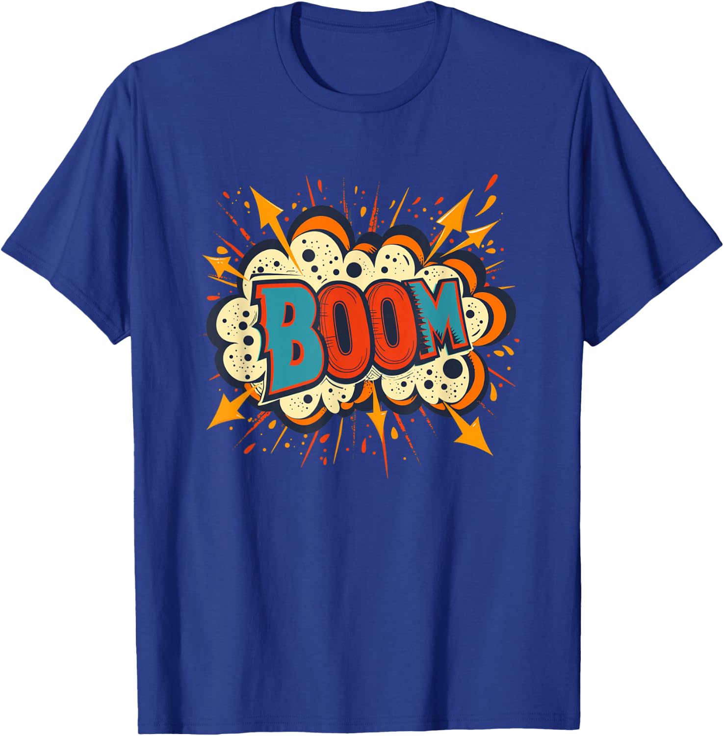 Funny Boom Speech T-Shirt - T-Shirt | Royal