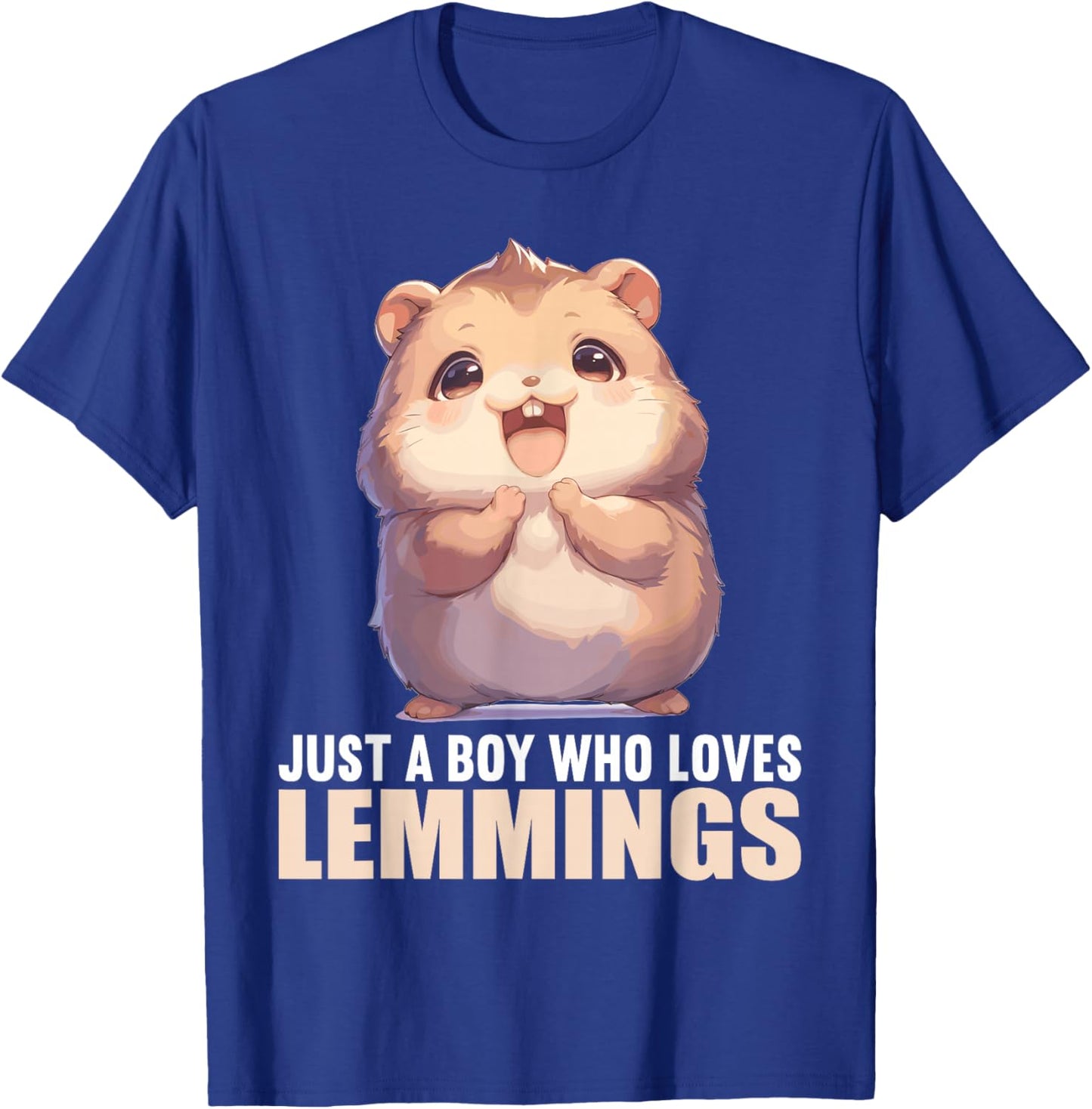 Just a Boy who loves Lemmings. Lemmings Lemming T-Shirt - T-Shirt | Royal