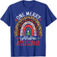 One Merry Ophthalmic Assistant Funny Christmas Ophthalmology T-Shirt - T-Shirt | Royal