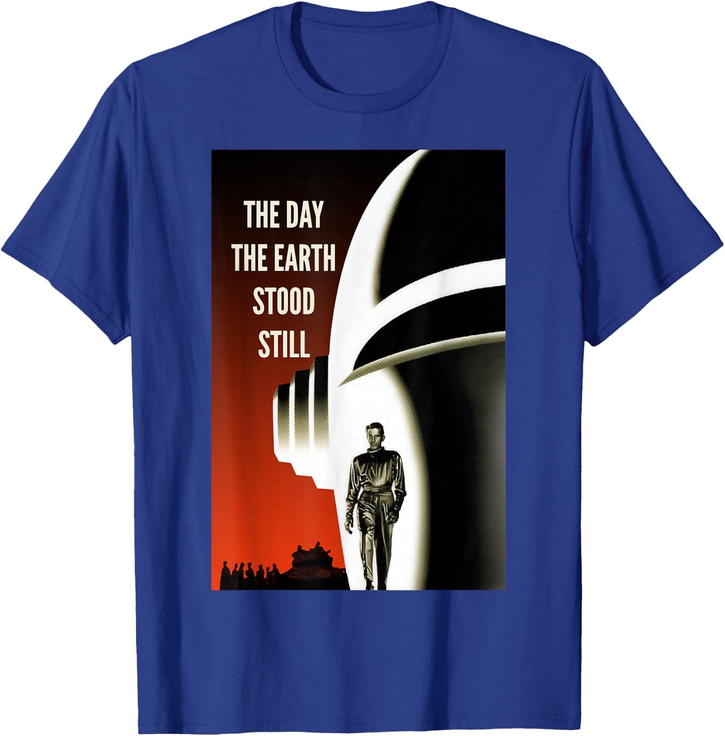 Klaatu Barada Nikto Robot Gort SiFi T-Shirt - T-Shirt | Royal