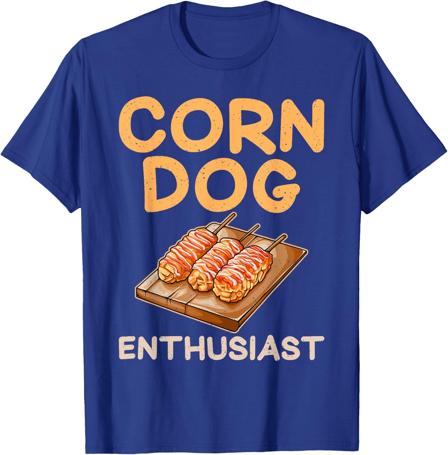 Corn Dog Enthusiast Corn Dog Women Kids T-Shirt - T-Shirt | Royal