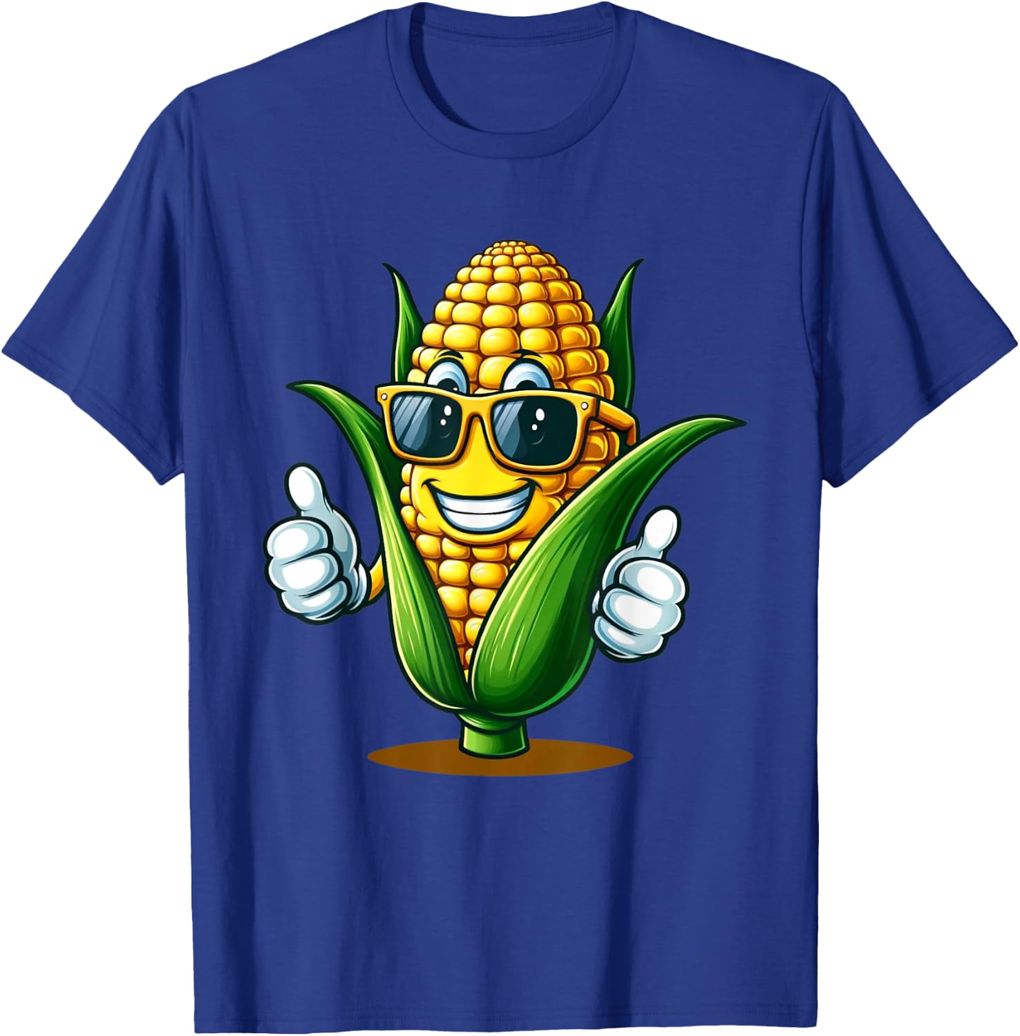 Funny Corn Design Sweet Corn On The Cob Lovers Women T-Shirt - T-Shirt | Royal