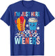 Hot Dog I'm Just Here For The Wieners 4Th Of July Women T-Shirt - T-Shirt | Royal
