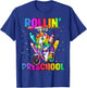 Preschool Unicorn Back to School First Day of School Girls T-Shirt - T-Shirt | Royal