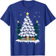 Golf Balls Christmas Tree Xmas Golfing Golfer Christmas Golf T-Shirt - T-Shirt | Royal