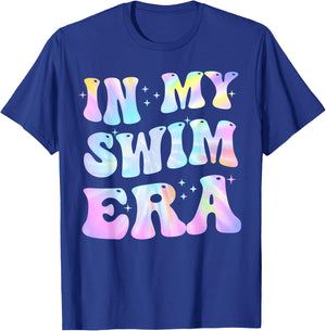Retro In My Swim Era Swimming Swimmers Women Men Kids T-Shirt - T-Shirt | Royal