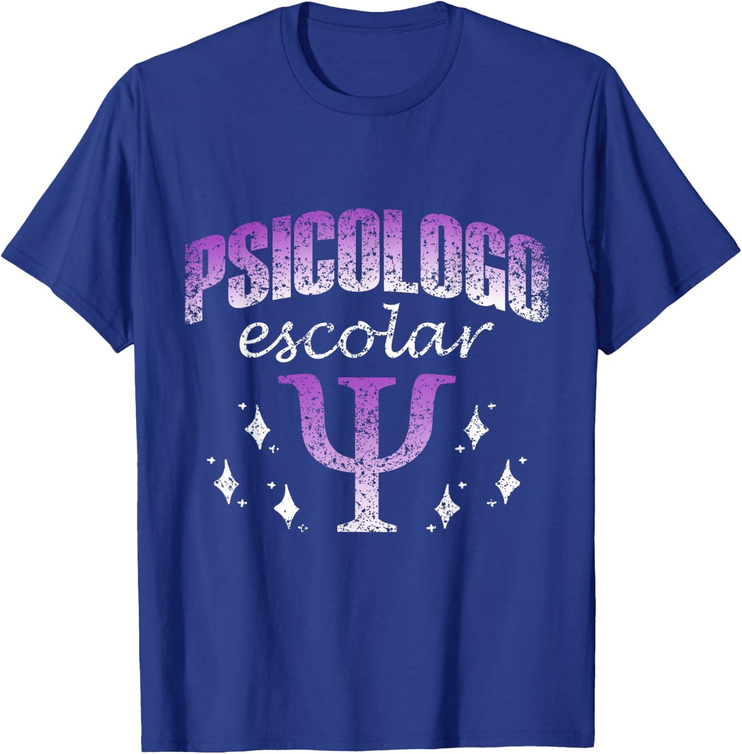 Psicologo Escolar Psychology Teacher School Psychologist T-Shirt - T-Shirt | Royal